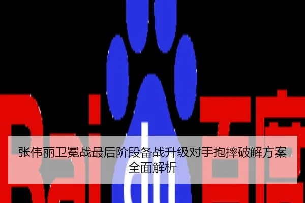 张伟丽卫冕战最后阶段备战升级对手抱摔破解方案全面解析